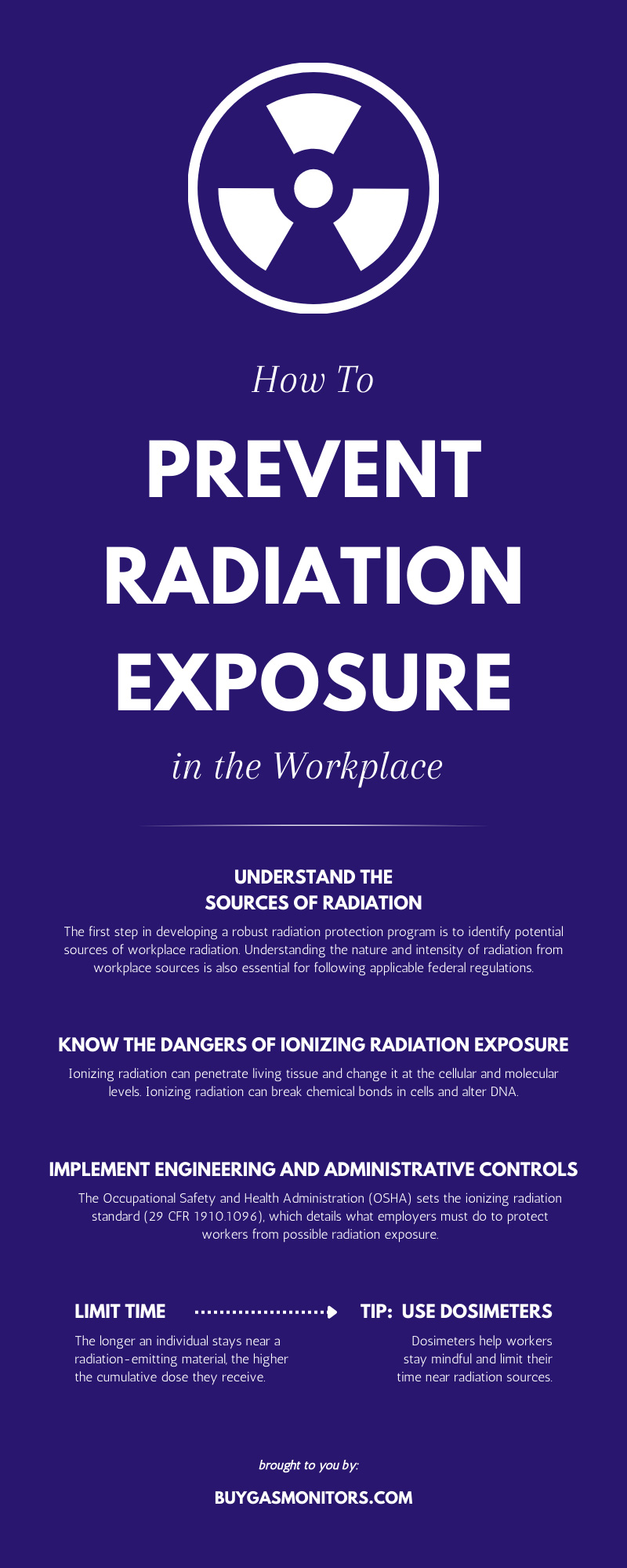 How To Prevent Radiation Exposure in the Workplace