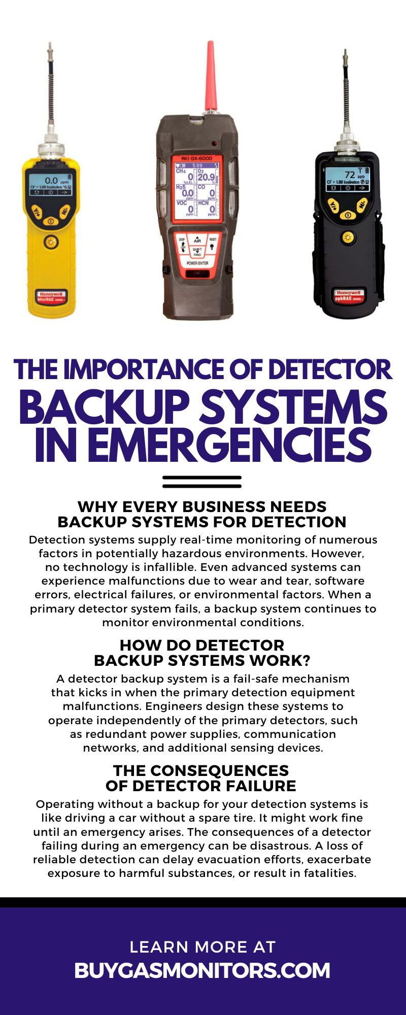 The Importance of Detector Backup Systems in Emergencies