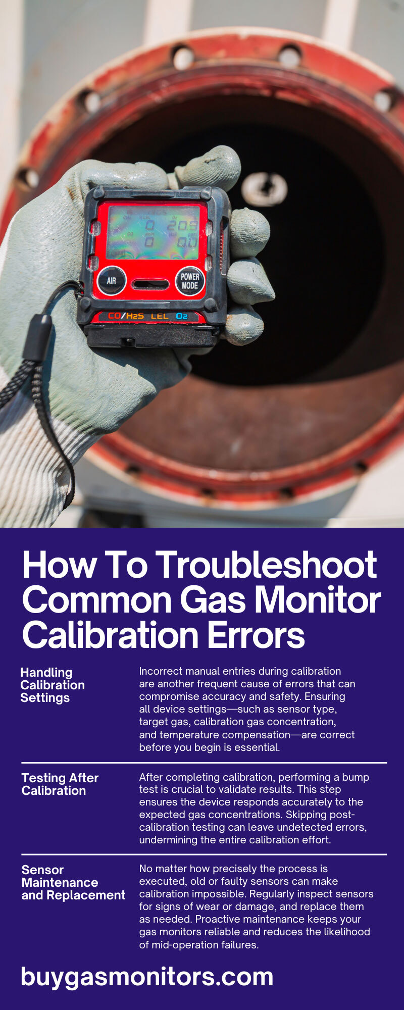 How To Troubleshoot Common Gas Monitor Calibration Errors